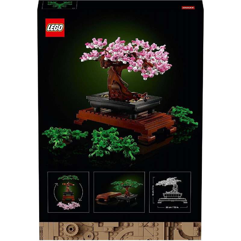 LEGO 10281 Bonsai Tree Set for Adults, Home Décor DIY Projects