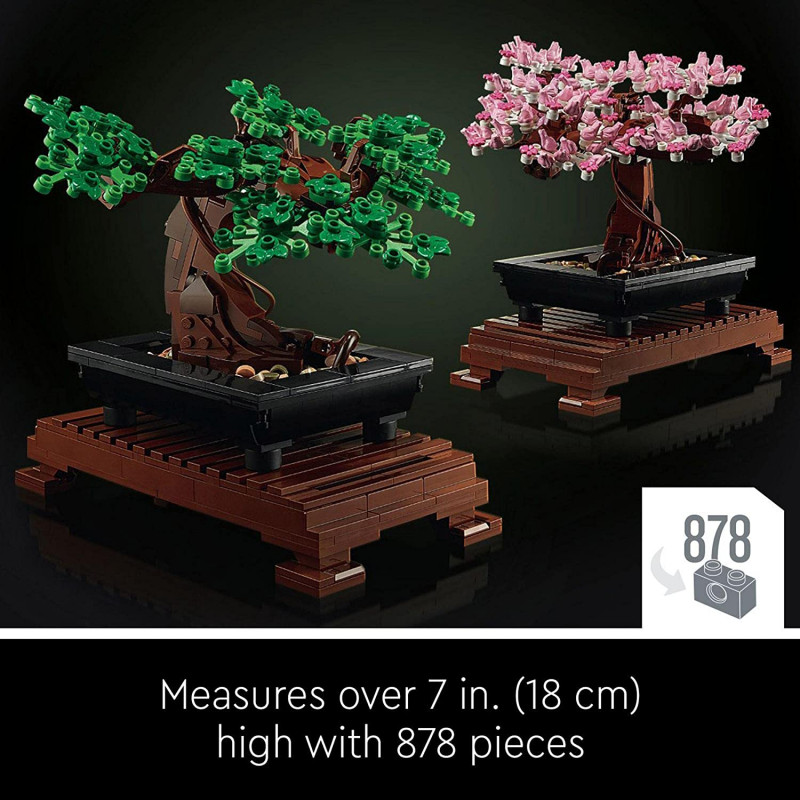 LEGO 10281 Bonsai Tree Set for Adults, Home Décor DIY Projects